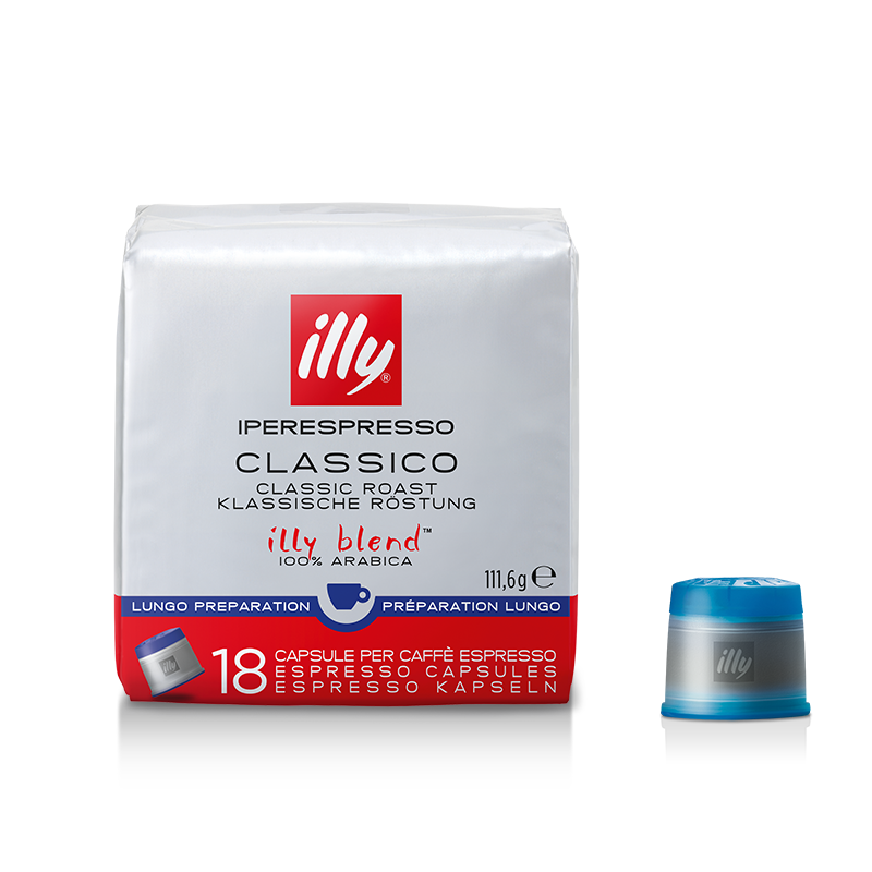illy – Classico Lungo  Lager Schlieren, Illy, Iperespresso® kompatibel, Kaffeekapseln