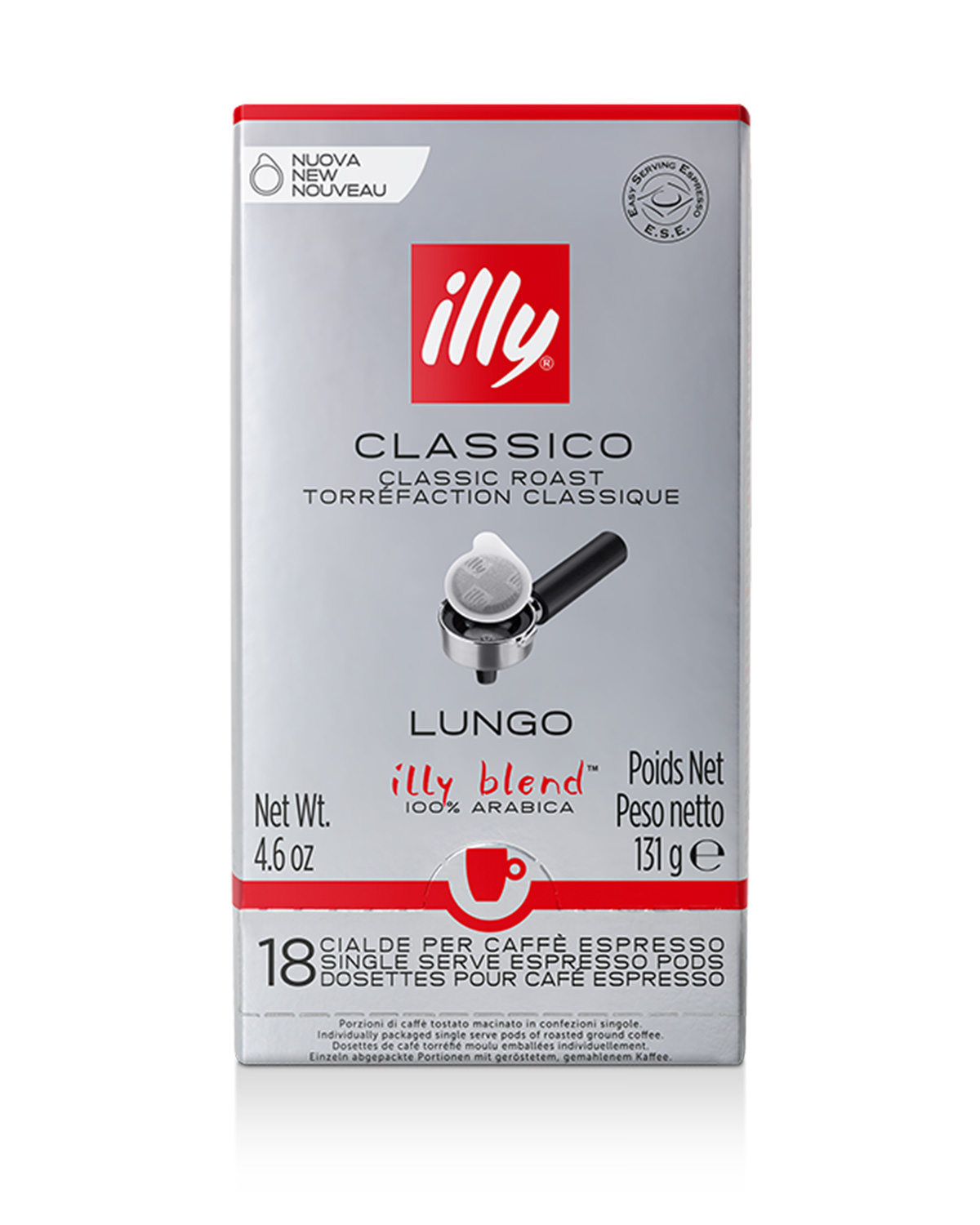 illy – Classico Lungo  Lager Schlieren, Illy, E.S.E. Pads