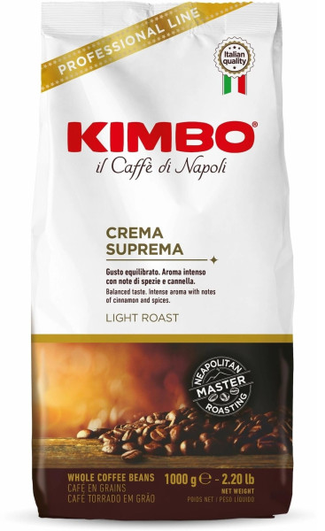KIMBO Crema Suprema Bohnen – 1kg