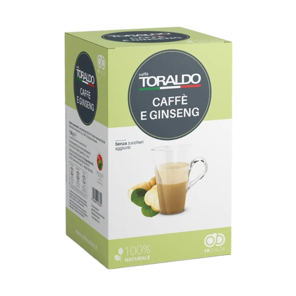 Caffè Toraldo – ESE Pads Caffè e Ginseng Caffè Toraldo – ESE Pads Caffè e Ginseng
