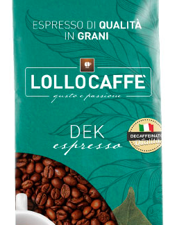 Lollo Caffè Gran Bar Dek Kaffeebohnen – 1 kg