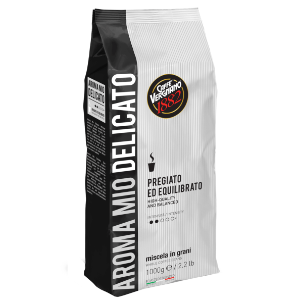Vergnano Aroma Mio Delicato – 1 kg ganze Bohnen