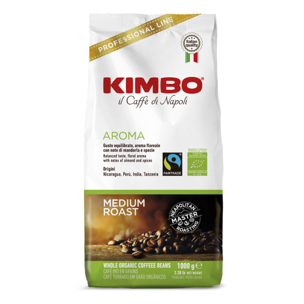 KIMBO Bio Aroma Organic Bohnen – 1kg