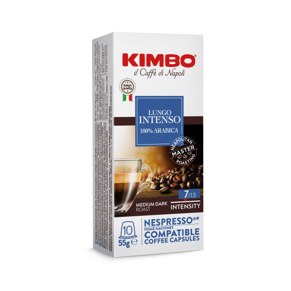 Kimbo Lungo Intenso – 10 Kapseln Nespresso®-kompatibel Kimbo Lungo Intenso – 10 Kapseln Nespresso®-kompatibel