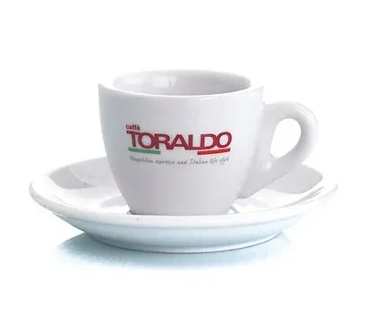 Caffè Toraldo – Espresso Tassen + Untertassen