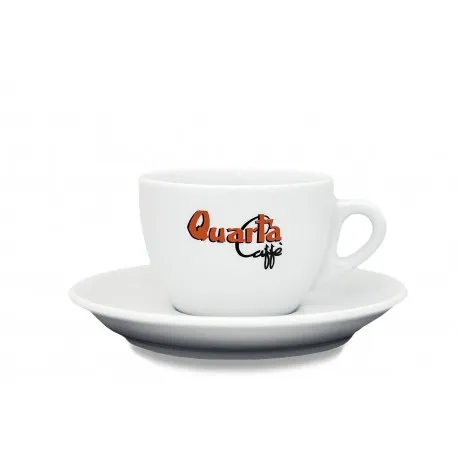 Quarta Caffè – Cappuccino Tassen + Untertassen