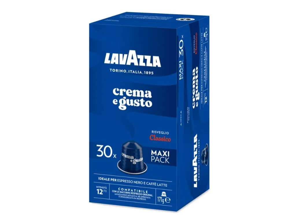 Lavazza – Aluminiumkapseln Crema e Gusto Risveglio Classico Lavazza – Aluminiumkapseln Crema e Gusto Risveglio Classico