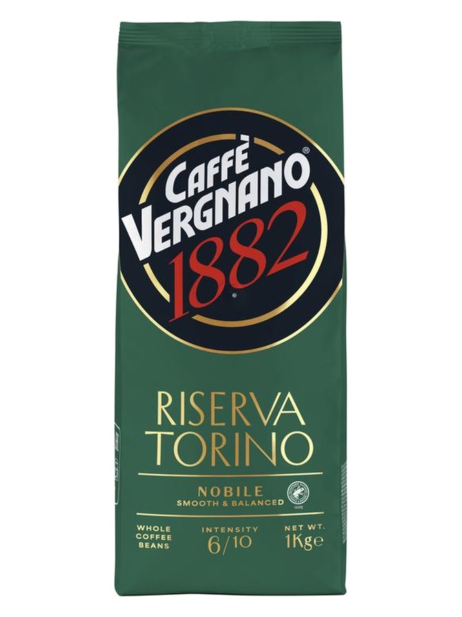 Caffè Vergnano Kaffeebohnen Riserva Torino Nobile RFA 1000 g Caffè Vergnano Kaffeebohnen Riserva Torino Nobile RFA 1000 g