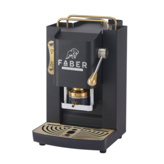 Faber – Pro Deluxe 3.0 – Schwarz, Messing – Kaffeemaschine