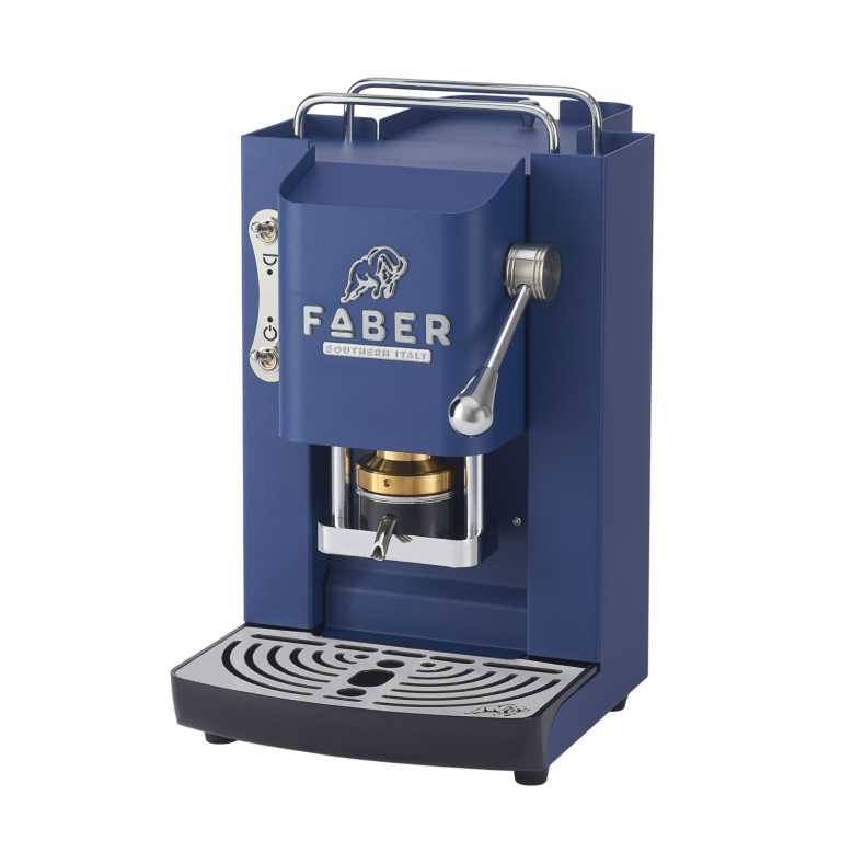 Faber – Pro Deluxe 3.0 – Blau, Silber – Kaffeemaschine