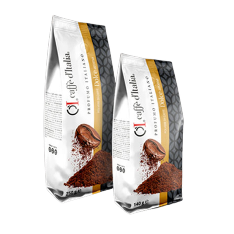 Caffè d’Italia – Kaffeegemahlen Dolce Aroma Caffè d’Italia – Kaffeegemahlen Dolce Aroma