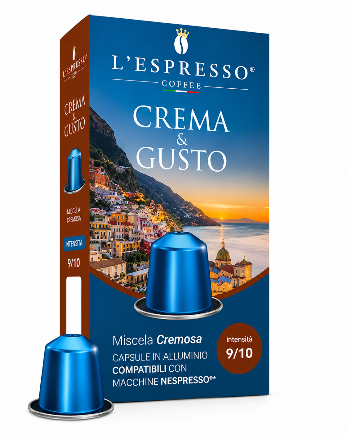 L’Espresso – Aluminiumkapseln Crema e Gusto L’Espresso – Aluminiumkapseln Crema e Gusto