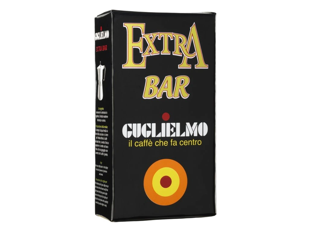 Caffè Guglielmo – Kaffeegemahlen Extra Bar Caffè Guglielmo – Kaffeegemahlen Extra Bar
