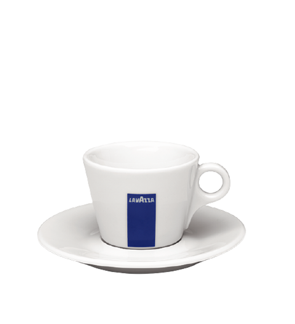 Lavazza – Kaffee und Cappuccino Tassen + Untertassen
