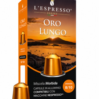 L’Espresso – Aluminiumkapseln Oro Lungo
