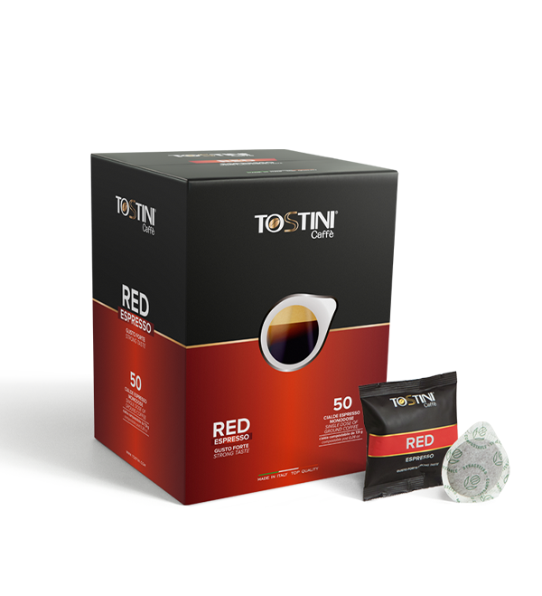 Tostini Caffè – ESE Pads Red Espresso
