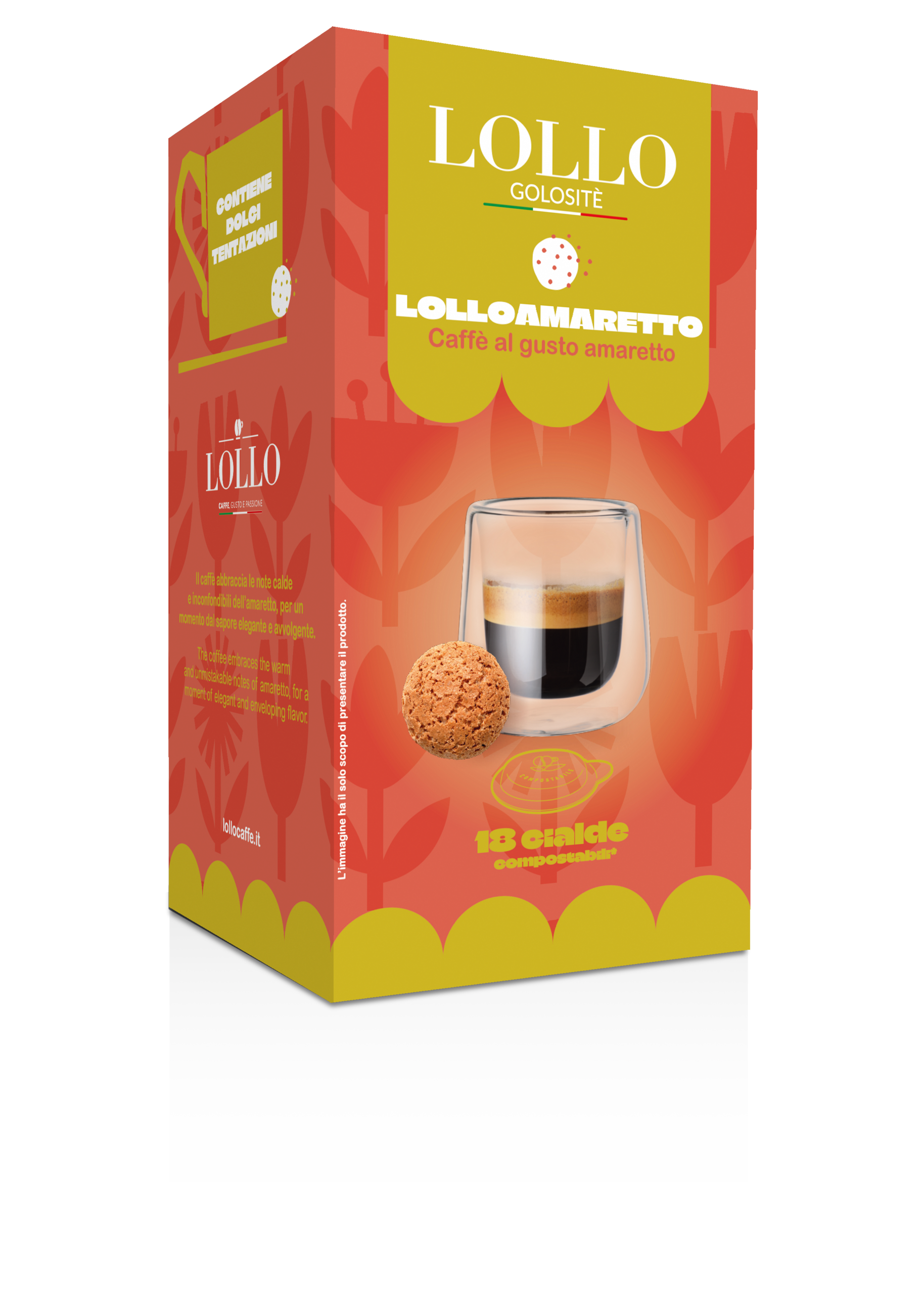Lollo Caffè – Golositè – ESE Pads Lolloamaretto